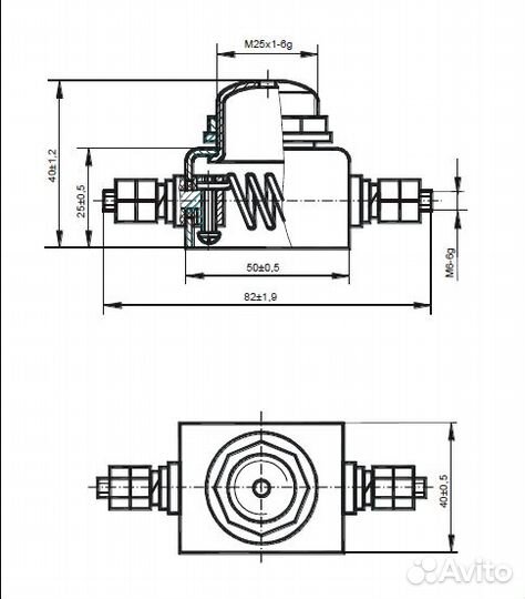 Спираль контрольная голая ов65