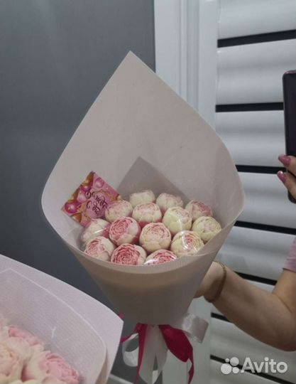 Шоколадные пионы