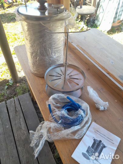 Коптильня горячего копчения из нержавейки