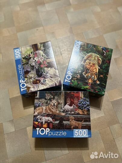 Пазлы (260, 360, 500 элементов) игра с картинками