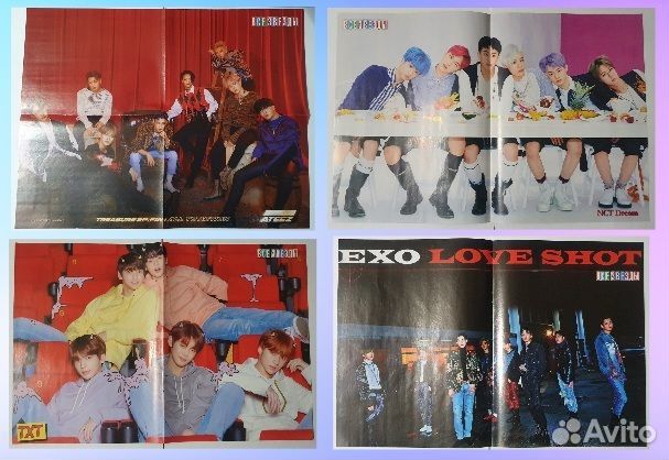 Плакаты Все Звезды кпоп