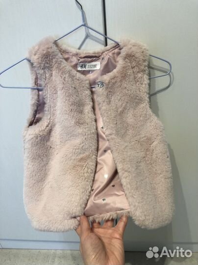 Жилетка для девочки 122-128