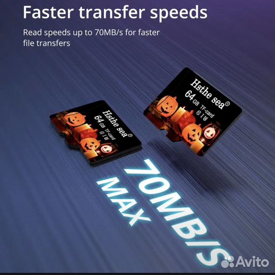 Карта памяти micro SD 64 гб Флешка 64 GB