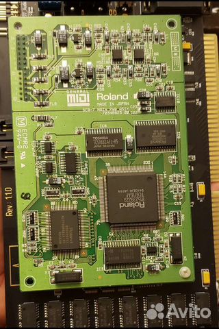 Roland SCB-7 Wavetable board купить в Москве | Электроника | Авито