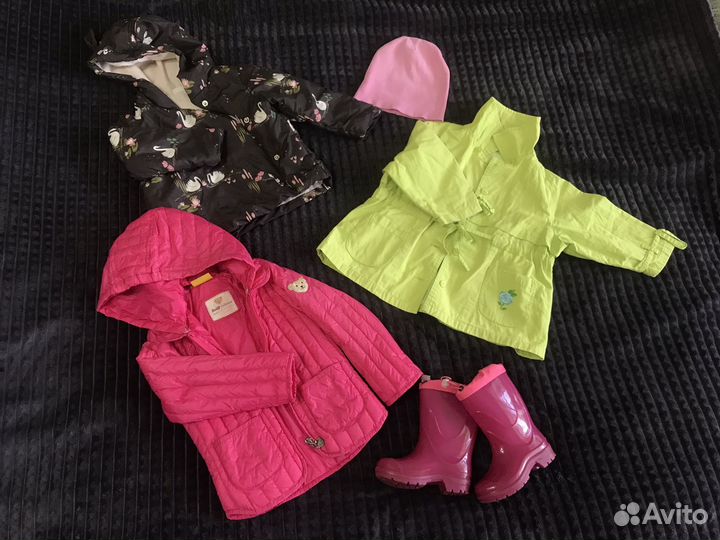 Вещи пакетом на девочку