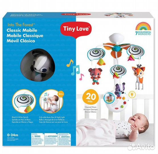 Мобиль на кроватку Tiny Love Сказочный Лес