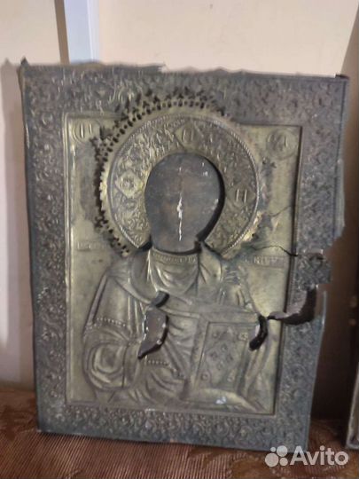 Иконы одним лотом-два спасителя николай (продан)