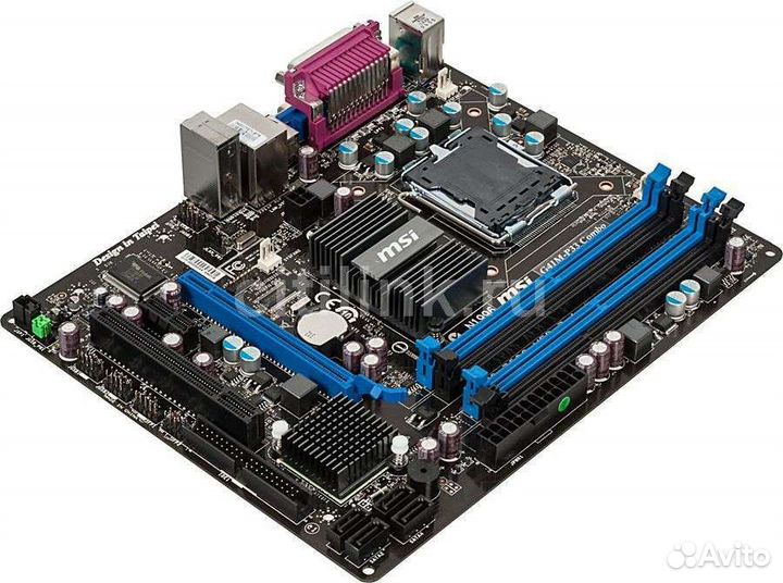 Материнская плата сокет 775 ddr3 msi g41m-p33