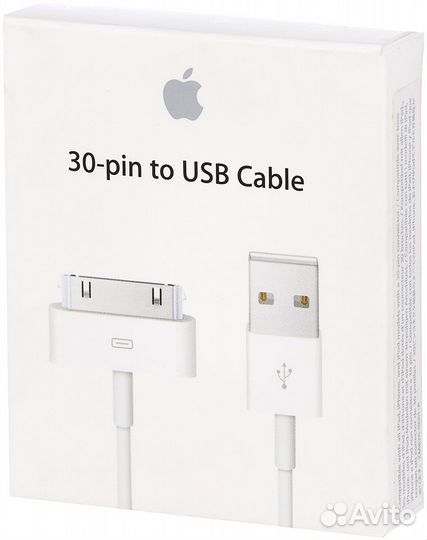 Кабель Apple Dock Connector USB to 30-pin 1м (MA59