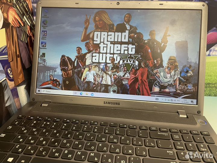 Игровой ноутбук Samsung A10/2 видеокарты/SSD/6gb