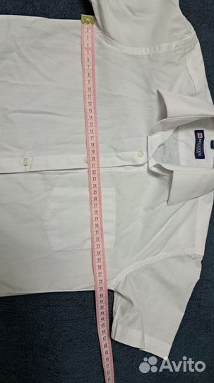 Рубашка Белая короткий рукав на мальчика