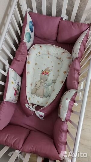 Комплект постельного белья, бортики и кокон