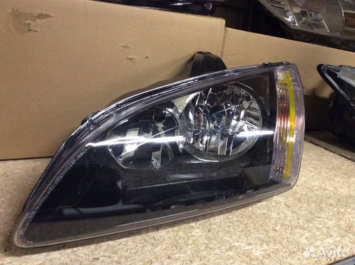 Форд Фокус 2 дорест фара черная новая