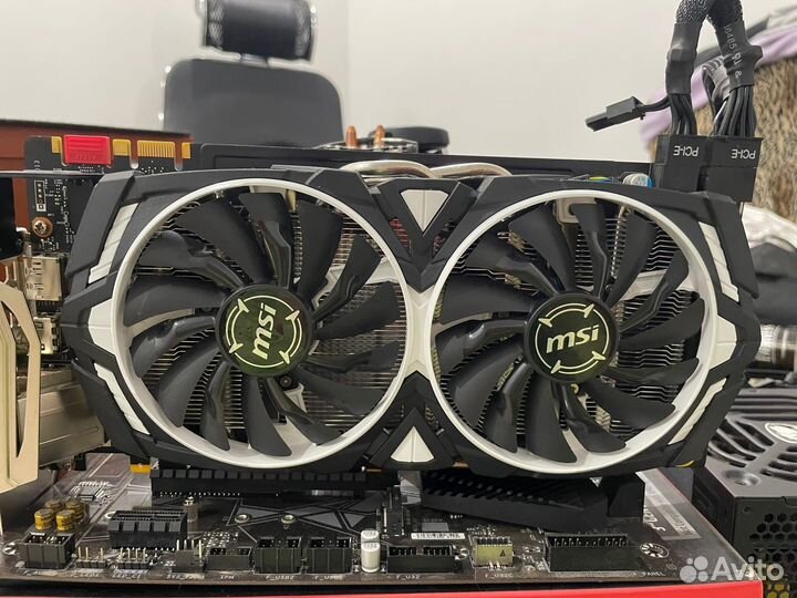 Nvidia MSI armor gtx 1080 8gb