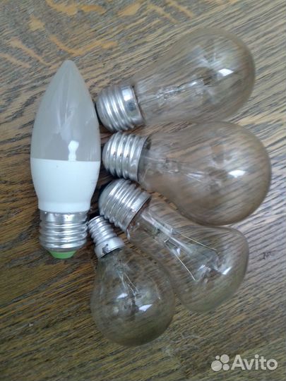 Лампы накаливания нерабочие