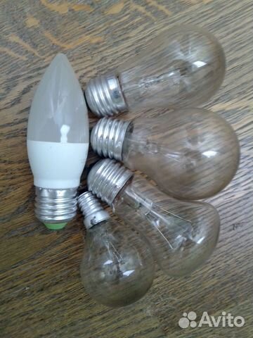 Лампы накаливания нерабочие