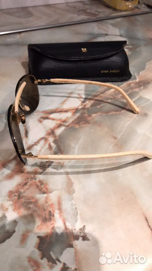 Очки Авиатор солнцезащитные Linda Farrow