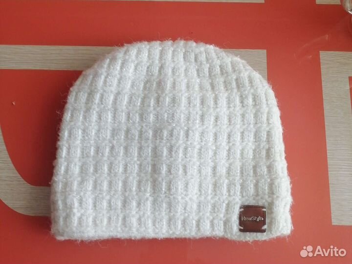 Шапка зимняя женская вязанная