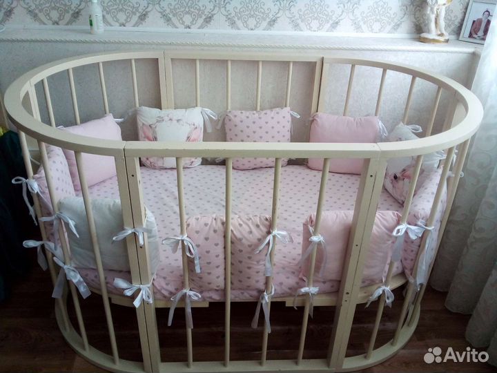 Детская кроватка трансформер 8 в 1