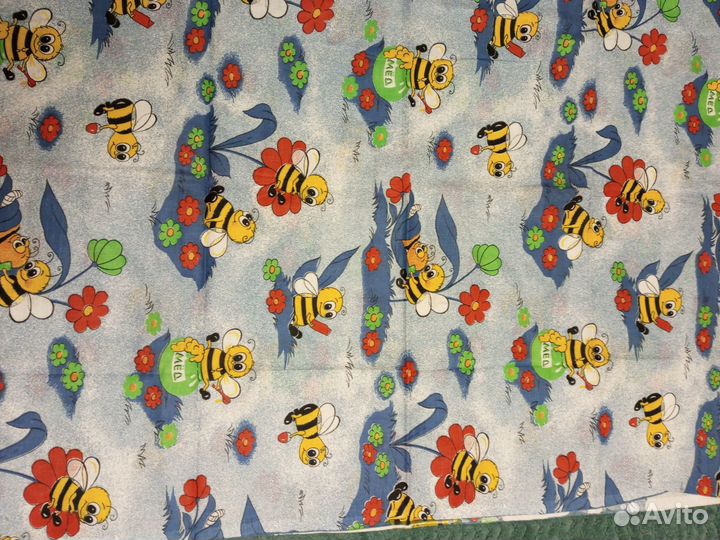 Детские ткани хлопок, велсофт