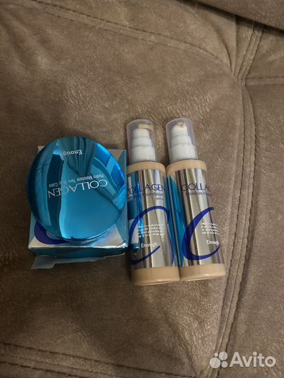 Тональный крем и пудра