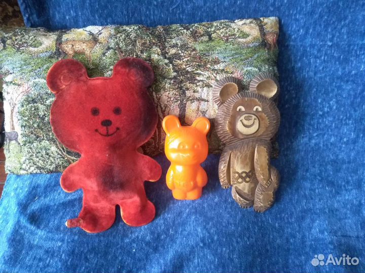 Олимпийский мишка разные