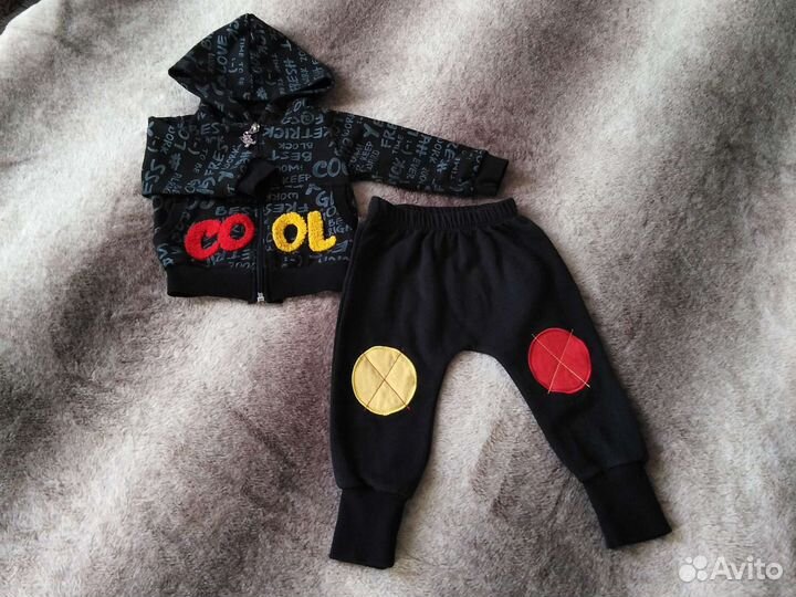 Детский костюм для малыша 3-6мес