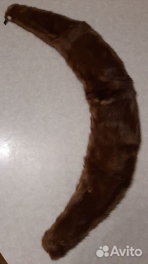 Норковый воротник новый
