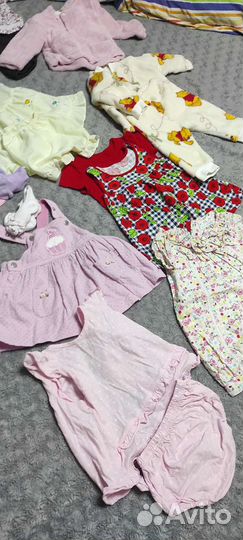 Вещи для для девочки от 0 до 6 мес