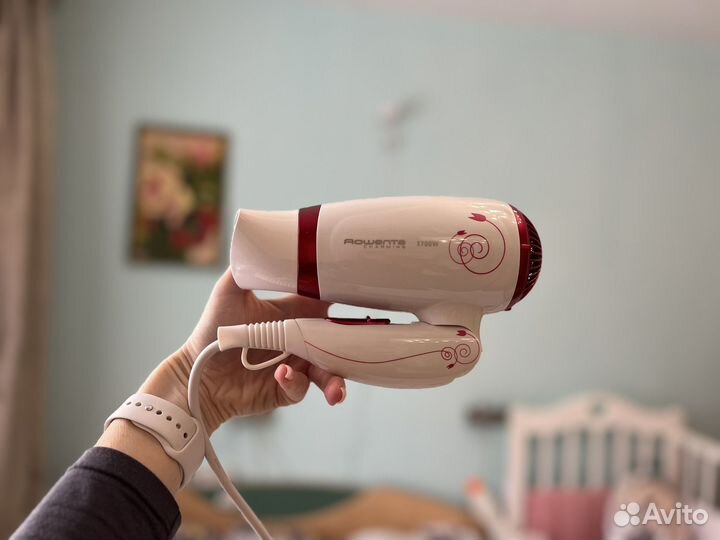 Фен Rowenta charming 1700w складной