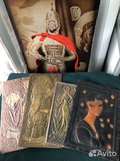 Чеканки панно СССР