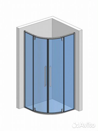 Душевой уголок aquame AQM7101-9