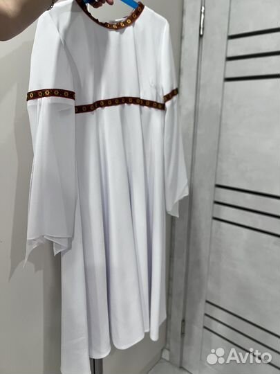 Белое платье для девочки 134-146