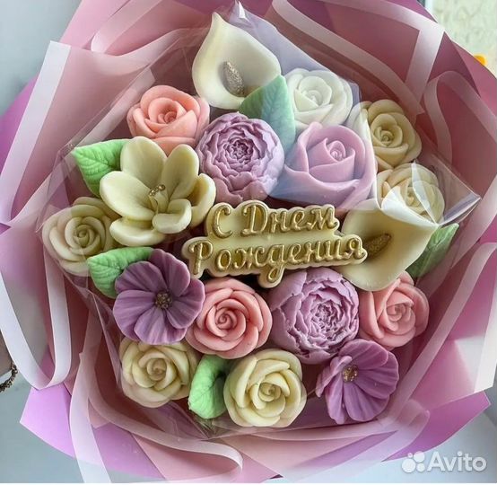 Букет из шоколадных роз