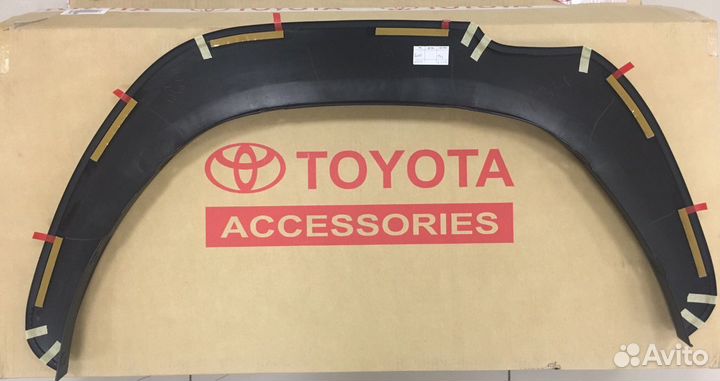 Расширитель арки зад / лев хайлюкс / toyota hilux