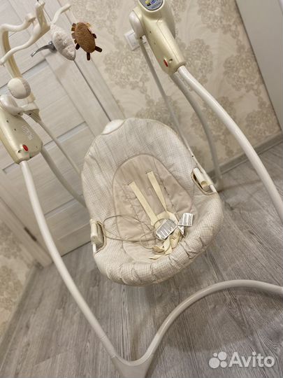 Детские качели бу для новорожденных шезлог детский
