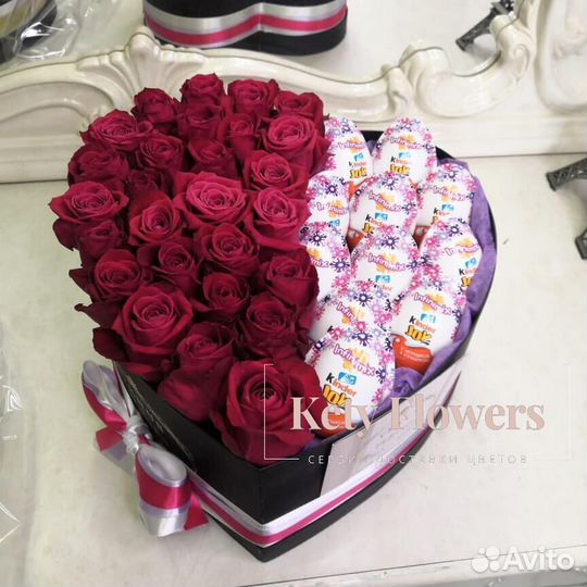 51 Роза, Букеты Цветы