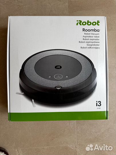 Робот пылесос irobot roomba i3