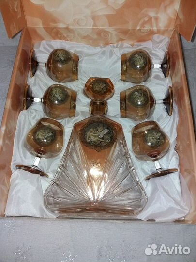 Штоф, 6 бокалов