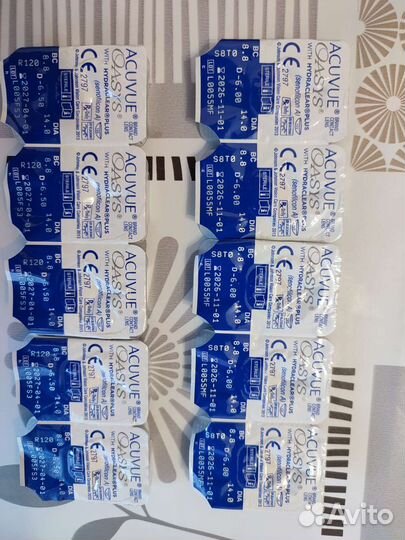 Линзы контактные acuvue oasys двухнедельные