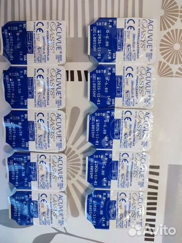 Линзы контактные acuvue oasys двухнедельные