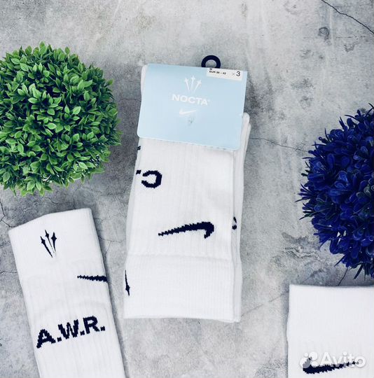 Носки Nocta Nike белые оригинал