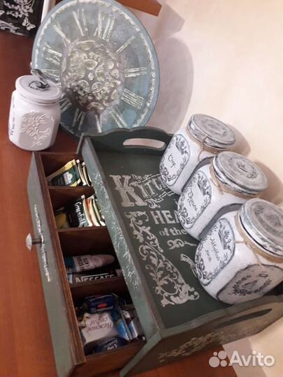 Поднос деревянный