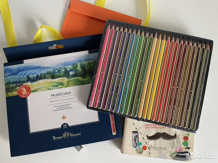 Карандаши цветные Bruno Visconti, 24 цвета