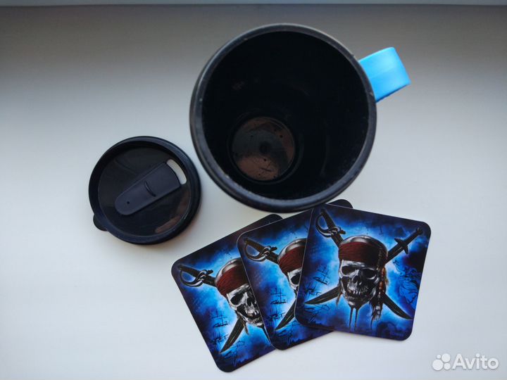 Стаканы пираты Карибского моря