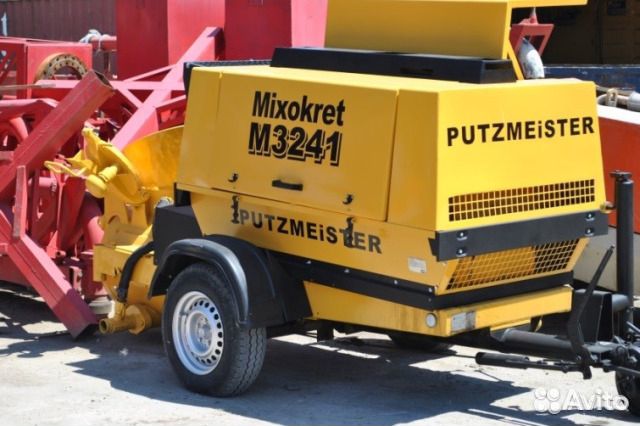 Растворонасоса Putzmeister Mixokret M3241