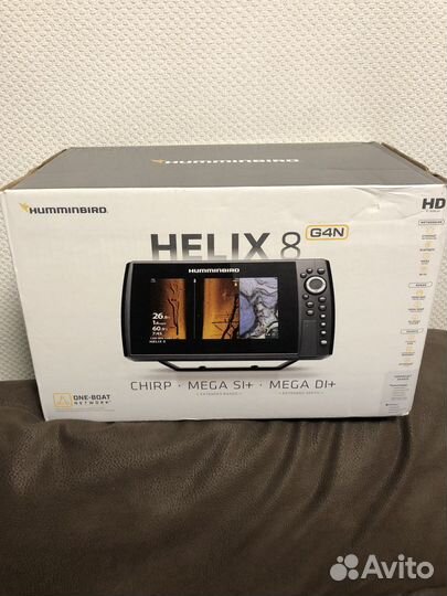 Эхолот Humminbird helix 8 chirp mega SI+ GPS G4N