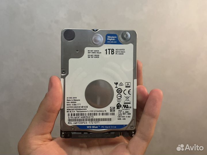 Десткий диск wd на 1 тб