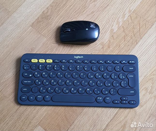Беспроводная клавиатура Logitech K380 и мышь М555b