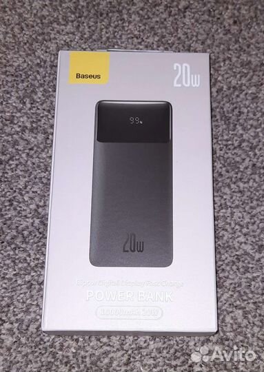 Внешний аккумулятор Baseus 10,20,30ah 20,65,100W